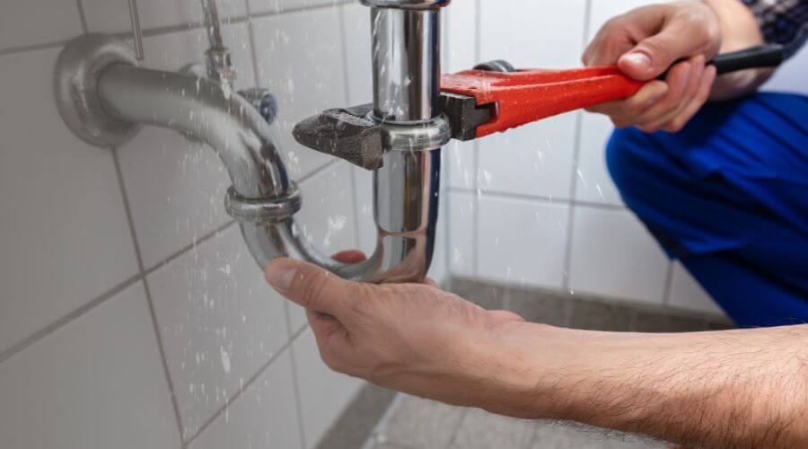 Slab Leak Detection in Center Cross, VA